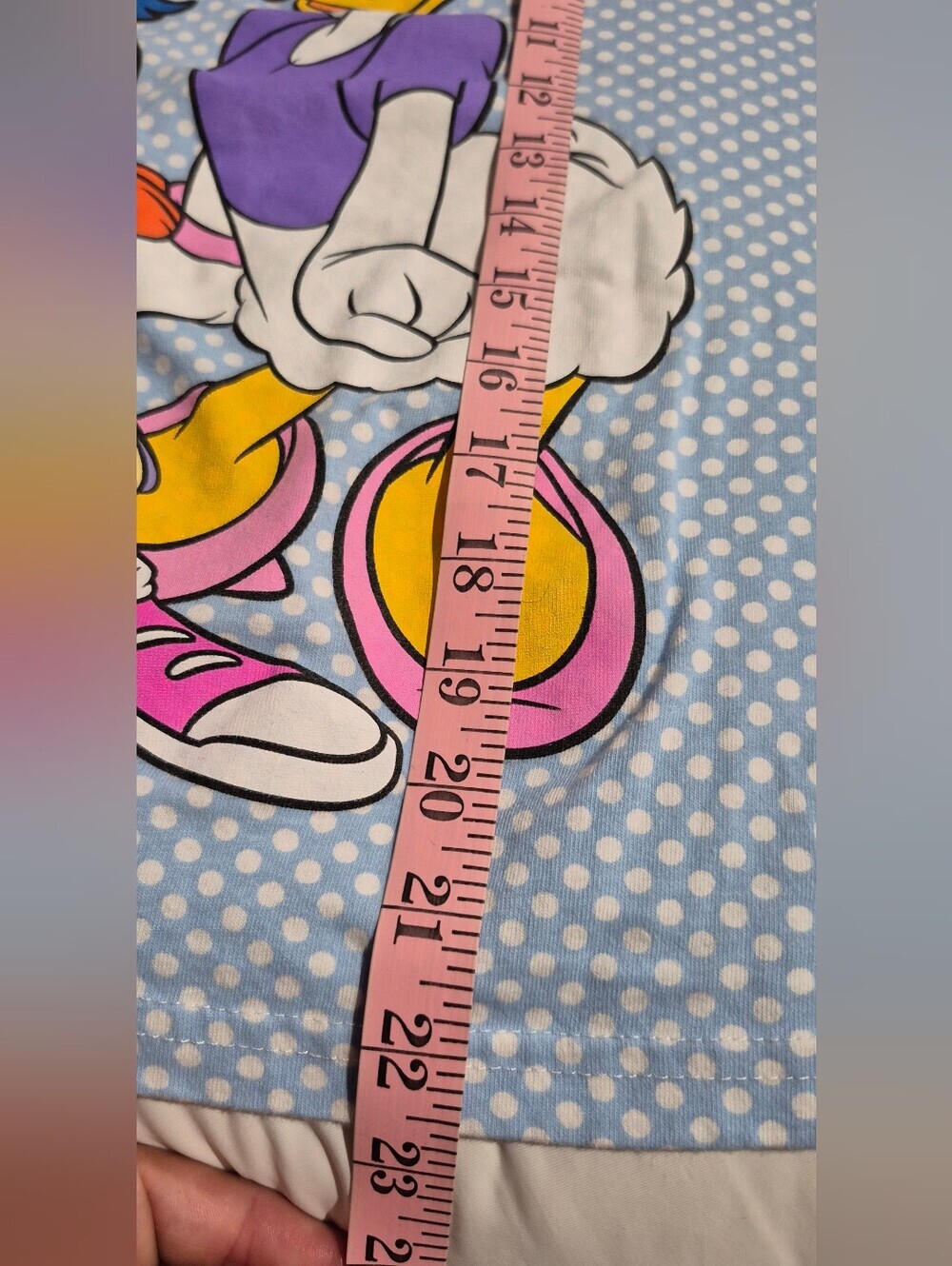 Daisy Duck & Friends Light Blue Polka Dot Girls' Tee (Box B) - Picture 6 of 7